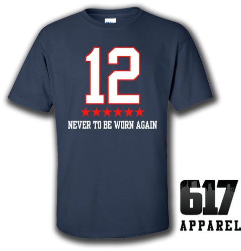 Brady 12 Retired Never to be worn again Unisex T-Shirt
