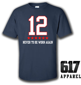Brady 12 Retired never to be wornagain Youth T-Shirt