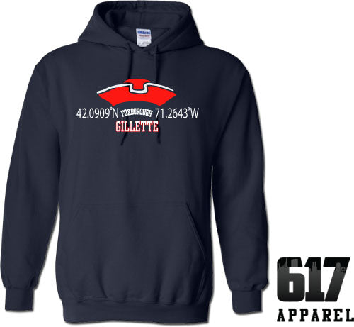 Destination Gillette New England Football Hoodie