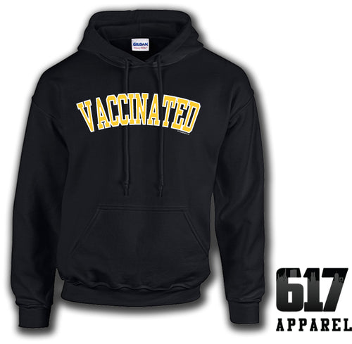 Vacinated Hockey Hoodie