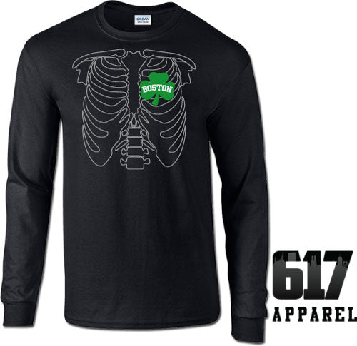 X-RAY Boston Basketball Long Sleeve T-Shirt