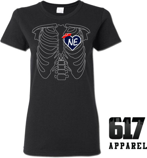 X-RAY New England Football Ladies T-Shirt